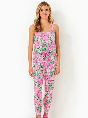 Lilly Pulitzer Kadde PJ Top & Jeffers PJ Pant Conch Shell Pink Koala La La